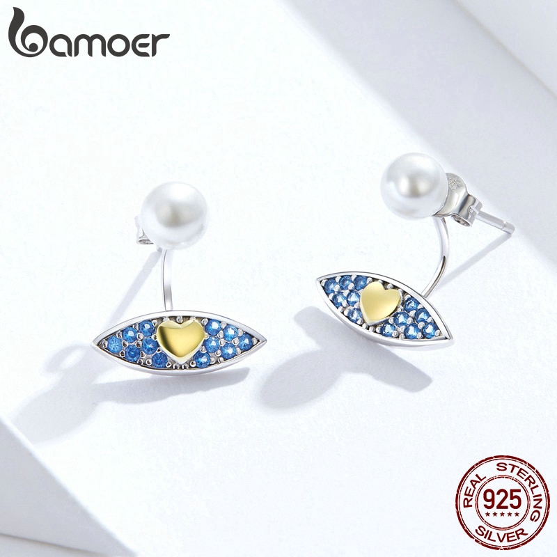 Khuyên Tai Bamoer bạc 925 Độc Đáo Hợp Thời Trang Cho Nữ