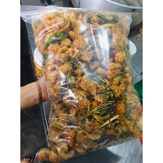 Tóp mỡ giòn rụm siêu ngon lá chanh
