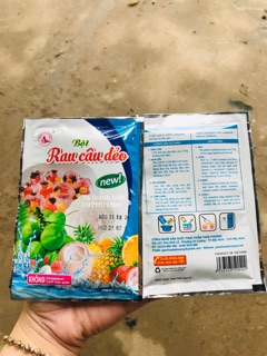 Bột rau câu dẻo 3D con cá