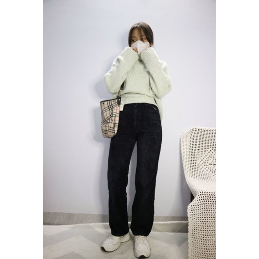 Quần nhung tăm eo 64-68