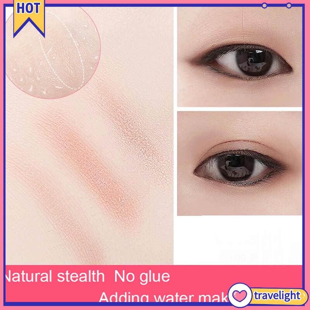 (Travelight) Set 48 miếng dán mắt hai mí kết cấu dạng lưới