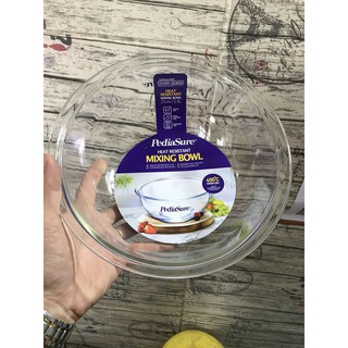 Tô trộn thủy tinh Lock&Lock chịu nhiêt 2500ml - Mixing bowl lock&lock 2.5l -21cm