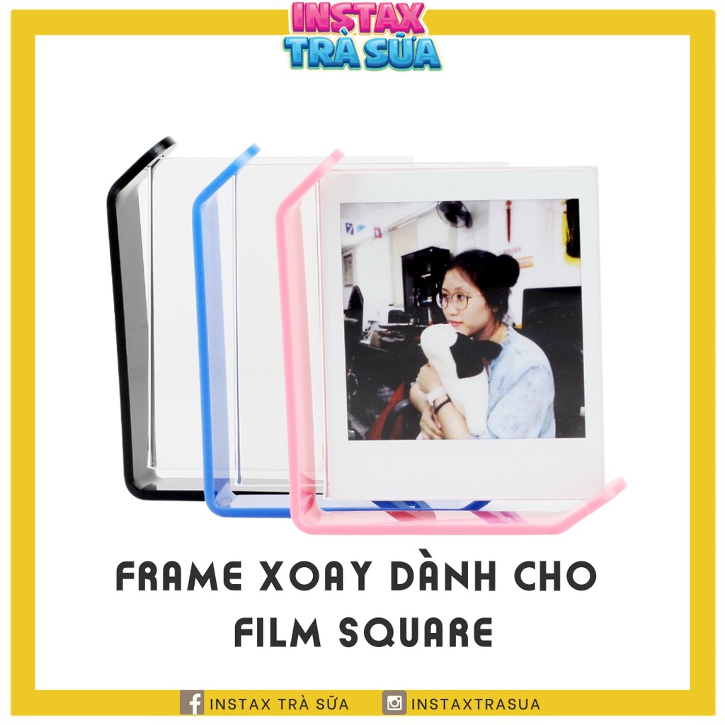 ĐẾ XOAY TRƯNG BÀY CHO ẢNH INSTAX SQUARE