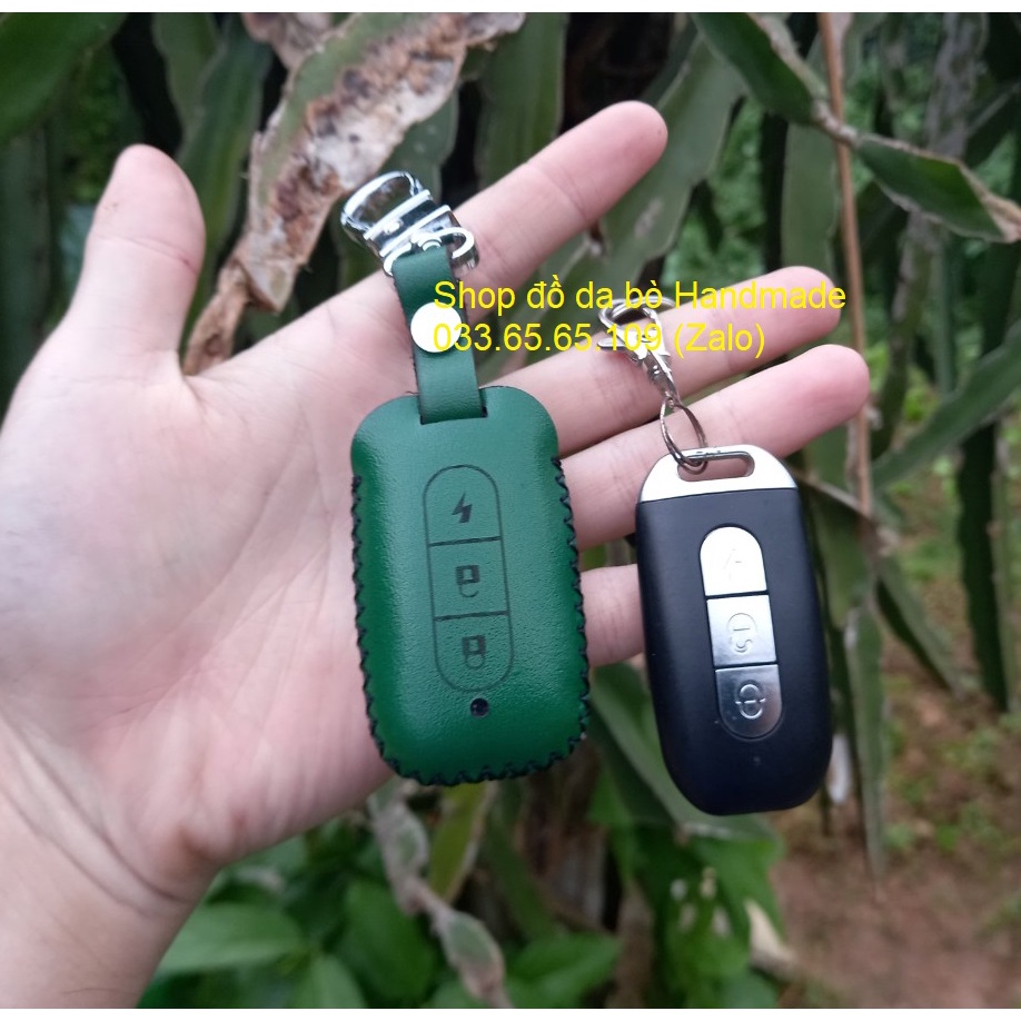 [Đẹp &amp;chất] Bao da chìa khoá Xe điện Vinfast Klara A2 a2, Feliz , Remote tìm xe chống trộm, VF Felix, các loại xe điện..