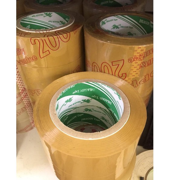 Lốc 6 Cuộn Băng Keo Đục- Trong (6 x 100 Yards ) SQ21 Shalla