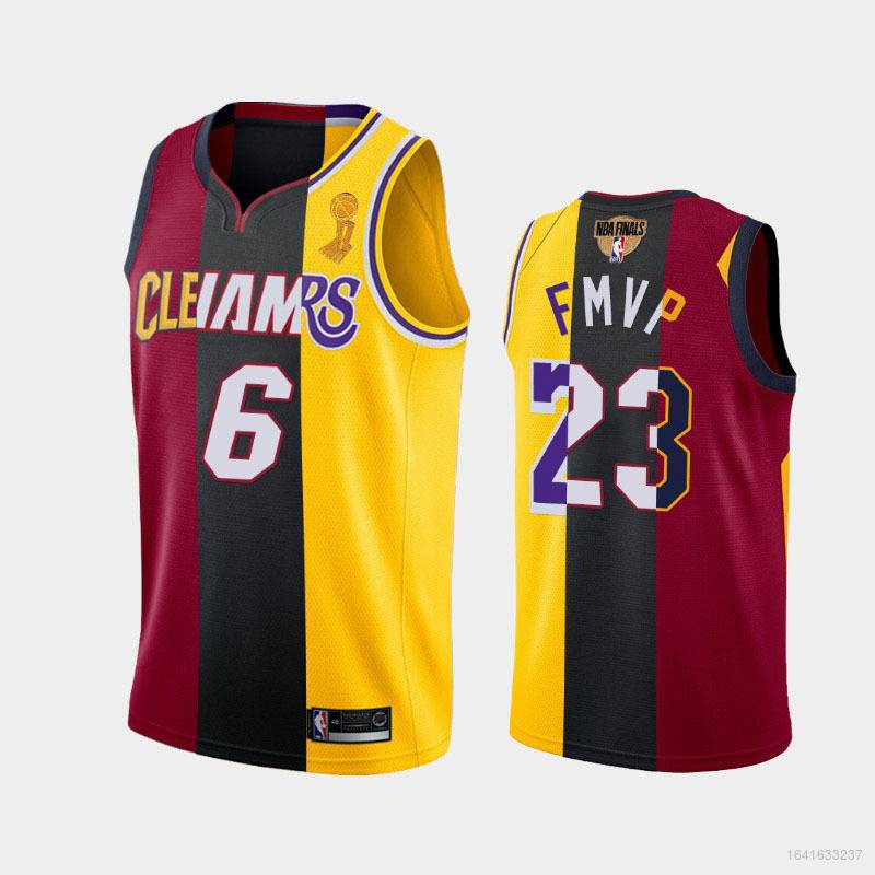 Áo Ba Lỗ Chơi Bóng Rổ Cleveland Cavaliers NBA Jersey James FMVP Cổ Điển