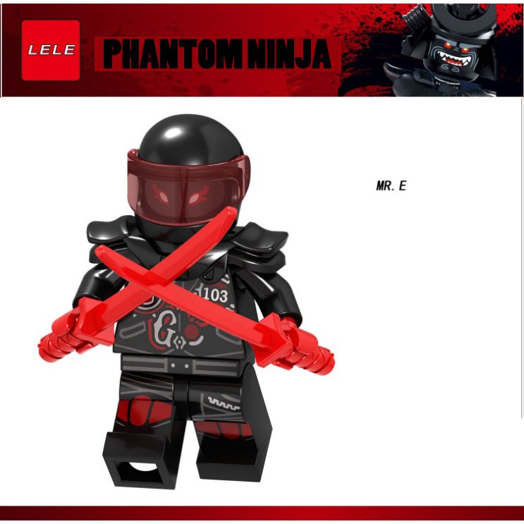 Minifigures nhân vật nonlego Ninjago bộ THE ONI MASK