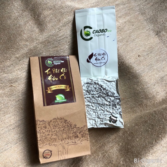 TRÀ PHỔ NHĨ SHAN TUYẾT HỮU CƠ CAO BỒ TEA (100g)