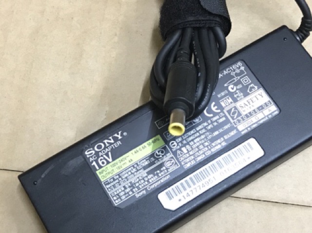 Sạc laptop Sony VaiO 16v 4A Zin chính hãng