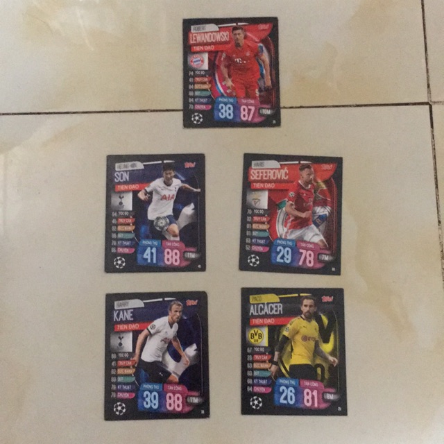 Thẻ Match Attax 19/20 Poca (Forwards)