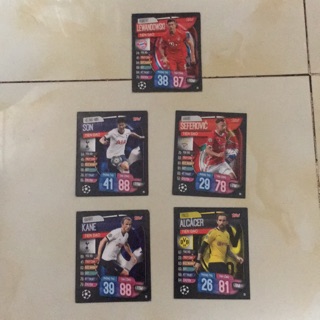 Thẻ Match Attax 19/20 Poca (Forwards)