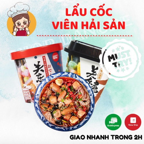 Miến hải sản - Lẩu cốc viên