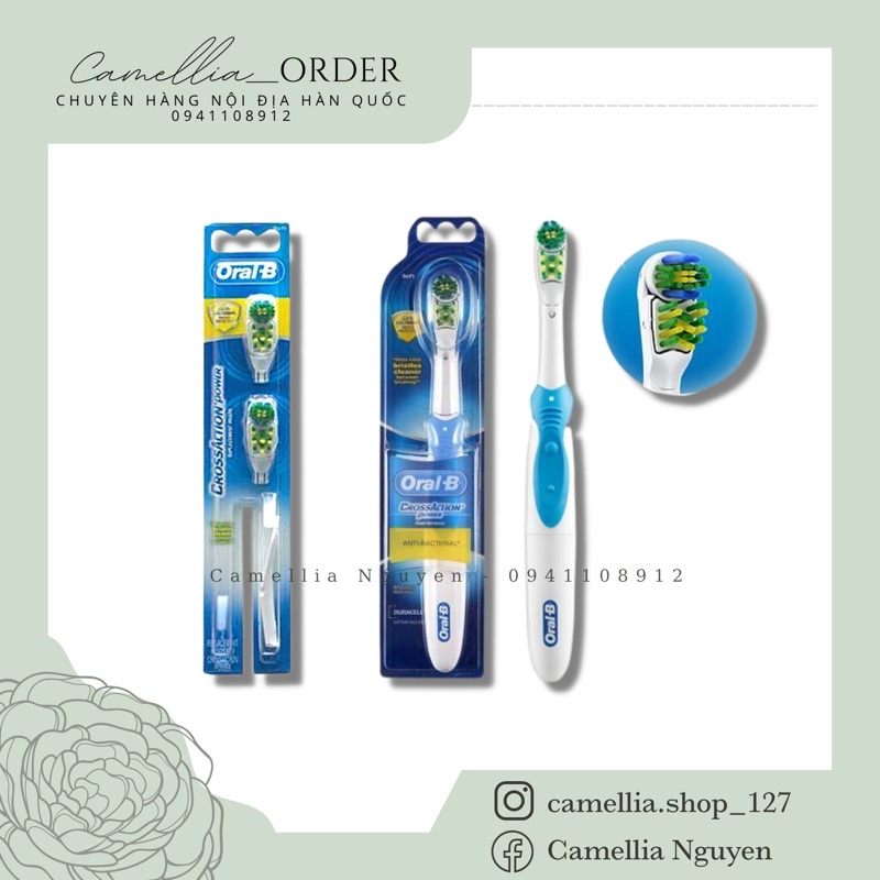 Bàn chải điện Oral b/ Đầu thay bàn chải điện