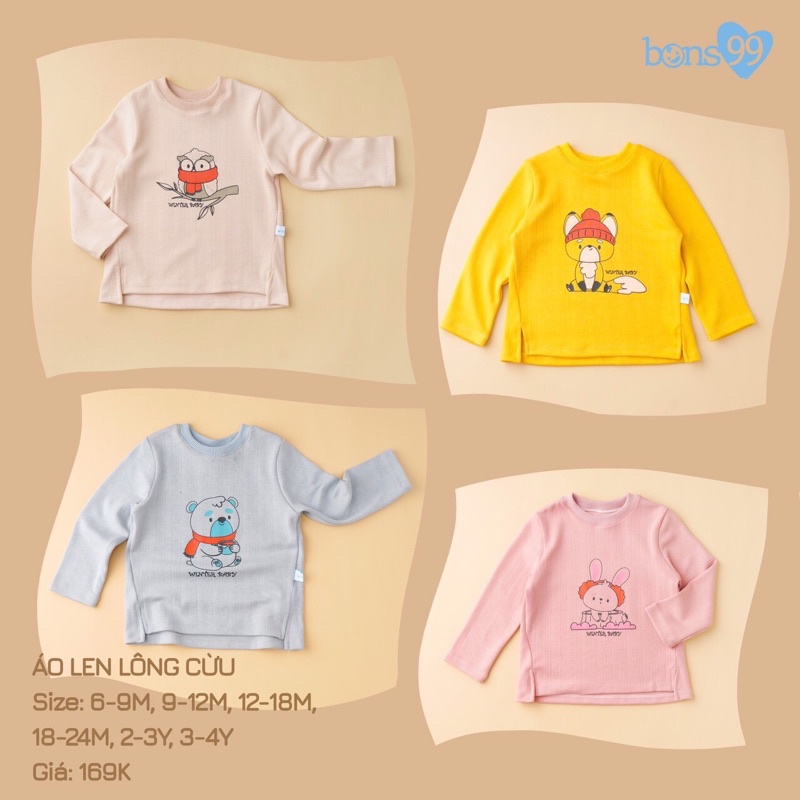 Áo nỉ Bons 99 xả hàng sale