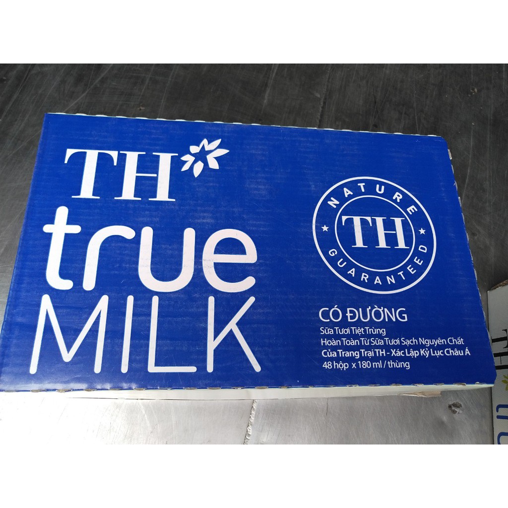 Sữa TH ❤FREESHIP ❤Sữa Tươi - Sữa Tươi TH có đường 110ml