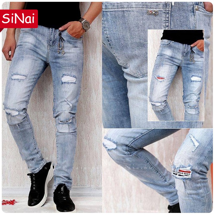 Quần Jean nam mẫu mới 2021 Supreme Sinai Store