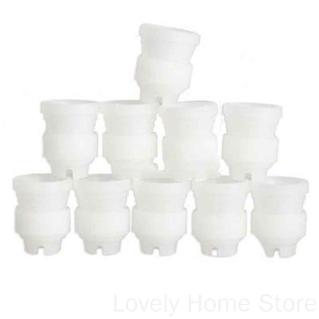 Bộ 10 Đầu Nối Đuôi Bắt Bông Kem Trang Trí Bánh Tiện Lợi