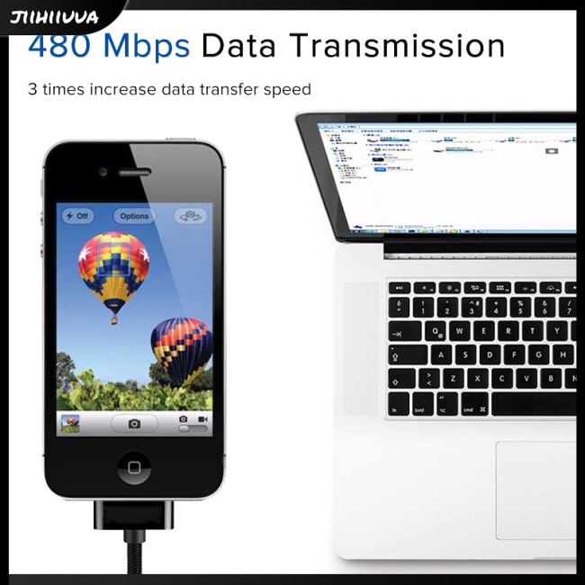 Dây Cáp Sạc 1m Cho Iphone 4 4s Và Ipad 2 3