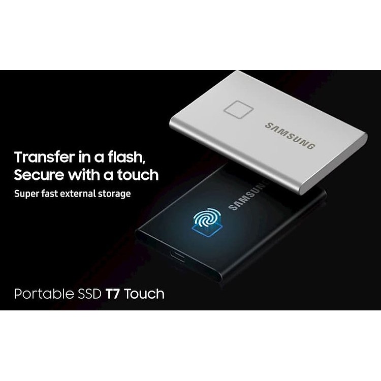 Ổ cứng di động SSD Portable Samsung T7 Touch 500GB - USB 3.2 Gen 2 | BigBuy360 - bigbuy360.vn