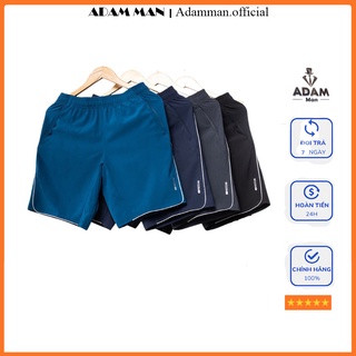 Quần short thể thao nam, quần đùi tập gym nam thấm hút mồ hôi, co giãn, mát nhẹ - Adam Man
