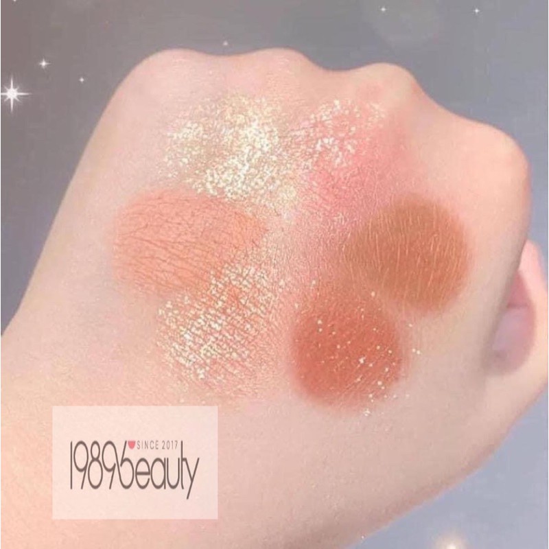 Phấn mắt Clio new 2020 2 tông cam và hồng | BigBuy360 - bigbuy360.vn