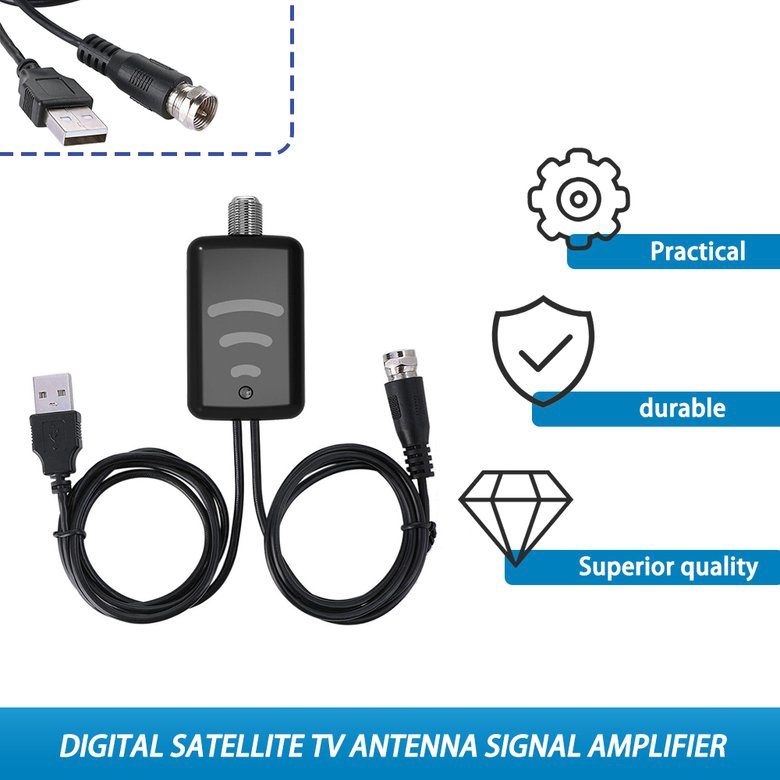 PK Digital HDTV Aerial Amplifier Signal Booster TV Antenna Signal Booster | WebRaoVat - webraovat.net.vn