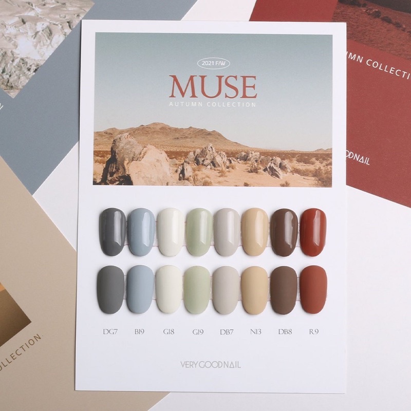 Sơn Very Good Nail chính hãng Hàn Quốc set Muse 2021