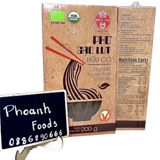 Phở gạo lứt hữu cơ Bích Chi