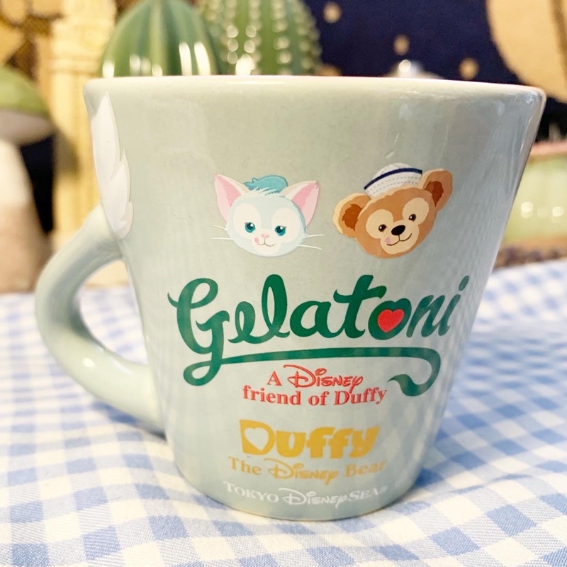 Ly sứ mèo Gelatoni trong duffy bear chính hãng disney - gốm sứ hoạt hình dễ thương phong cách Âu mỹ