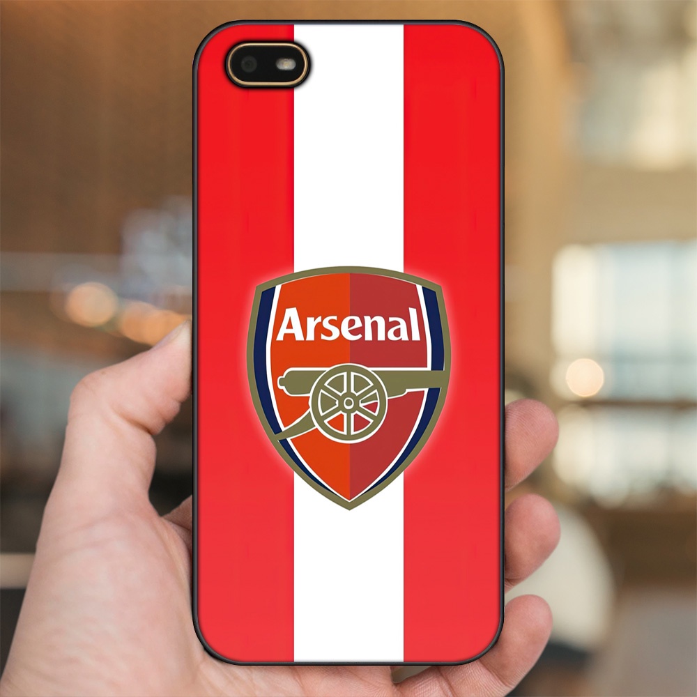 Ốp lưng Oppo A1K viền đen in hình Arsenal FC