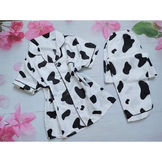Bộ pizama áo cộc quần dài