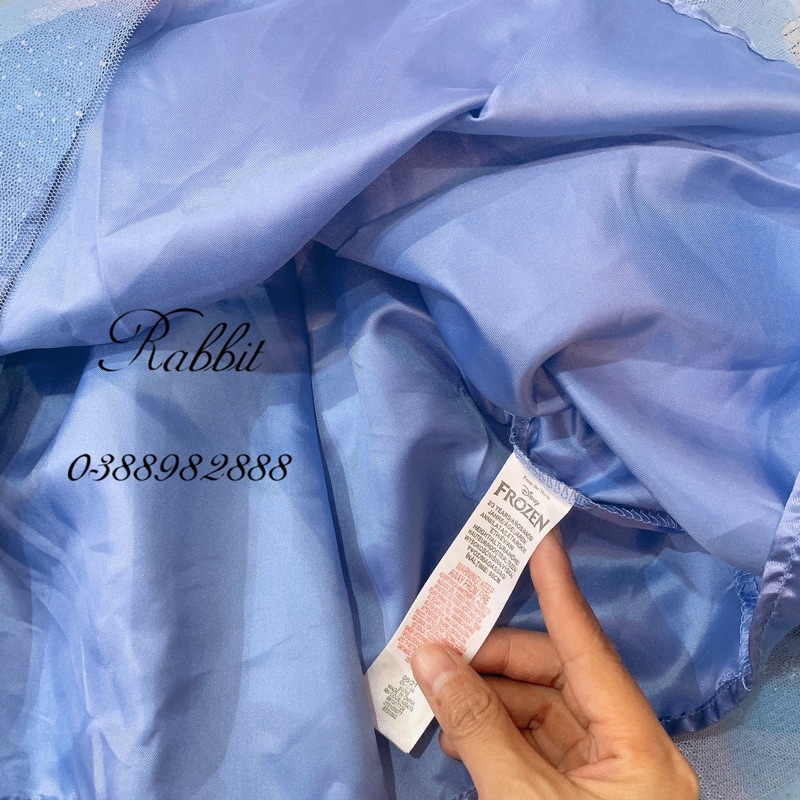 Váy công chúa Elsa chân ren