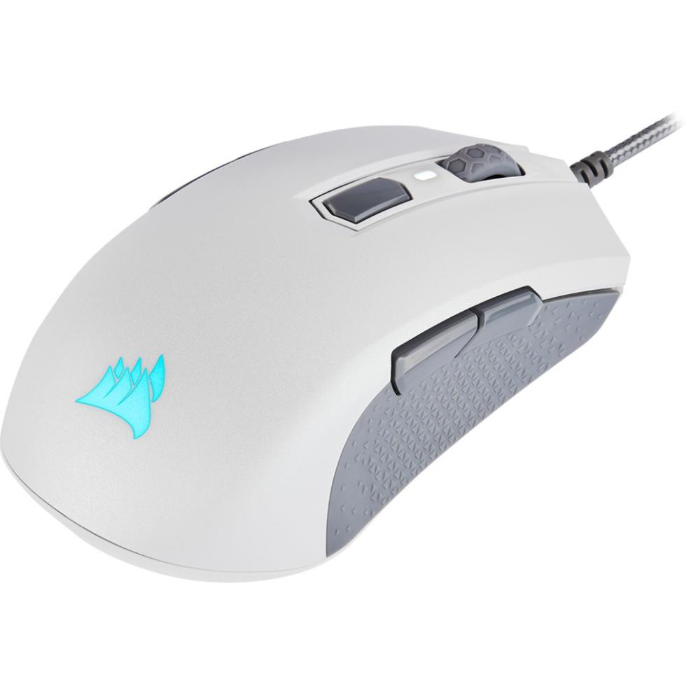 Chuột Corsair M55 RGB PRO WHITE - PAW3327 ( Trắng ) - Chính Hãng