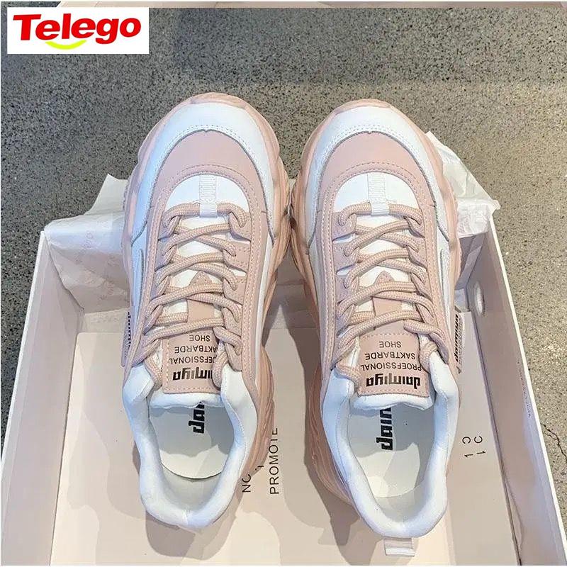Giày Sneaker Đế Dày Thiết Kế Mới Thời Trang Mùa Xuân Dành Cho Nữ