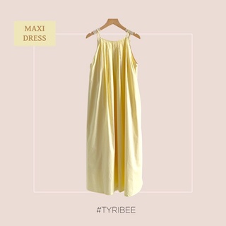 TYRIBEE - Đầm Maxi Xếp Ly