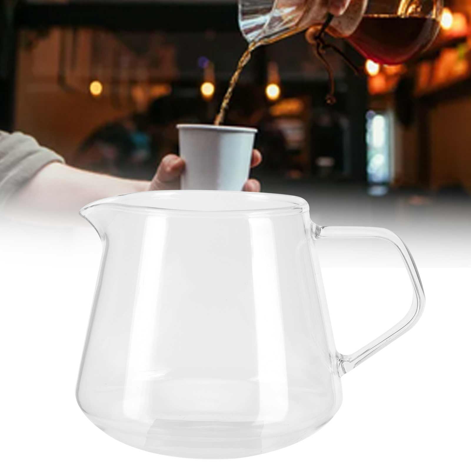 Allinit Transparent Cup High Borosilicate Glass Coffee Sharing Anti‑Scalding for Drinking Tea