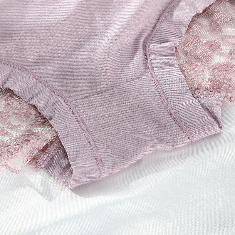 Quần Lót Levao Ren Lưng Cao Xinh Xắn Gợi Cảm Dành Cho Nữ