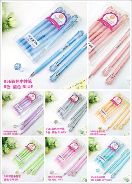 BÚT BI KIM CƯƠNG CHOSCH 956 NHIỀU MÀU