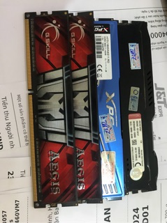 Ram tản nhiệt ddr3 4gb bus 1600