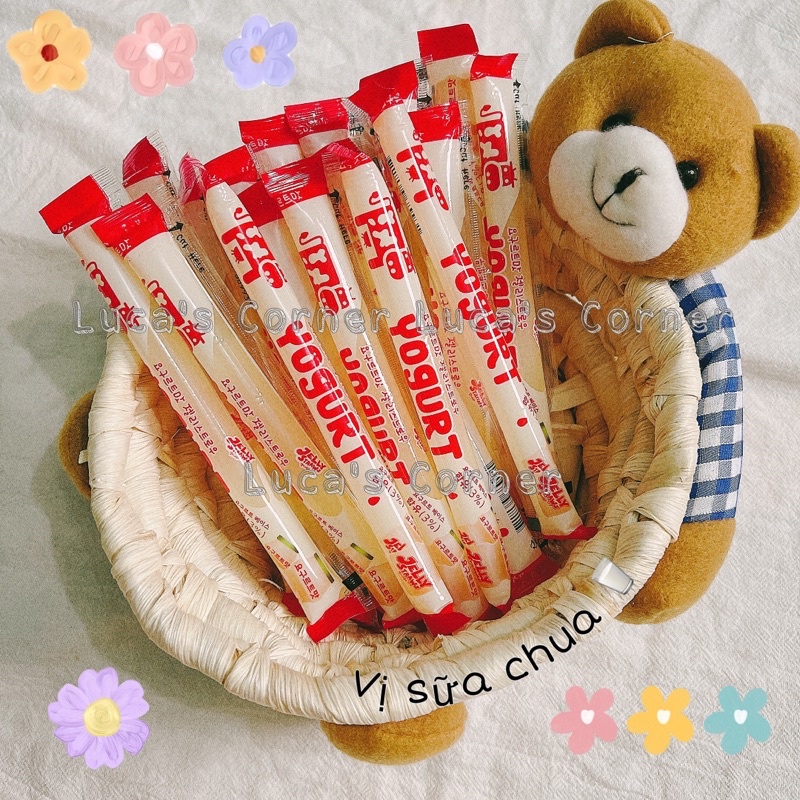 Thạch que vị sữa chua/vị trái cây KidsWell Hàn Quốc cho bé