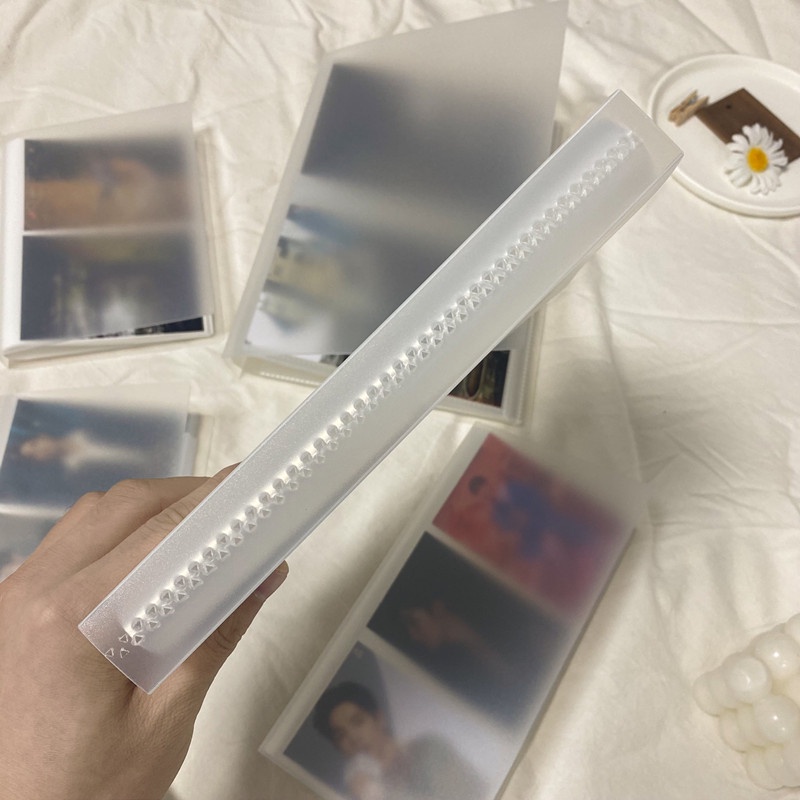 Sổ Album Đựng Card Kpop Polaroid Bìa Matte Trong