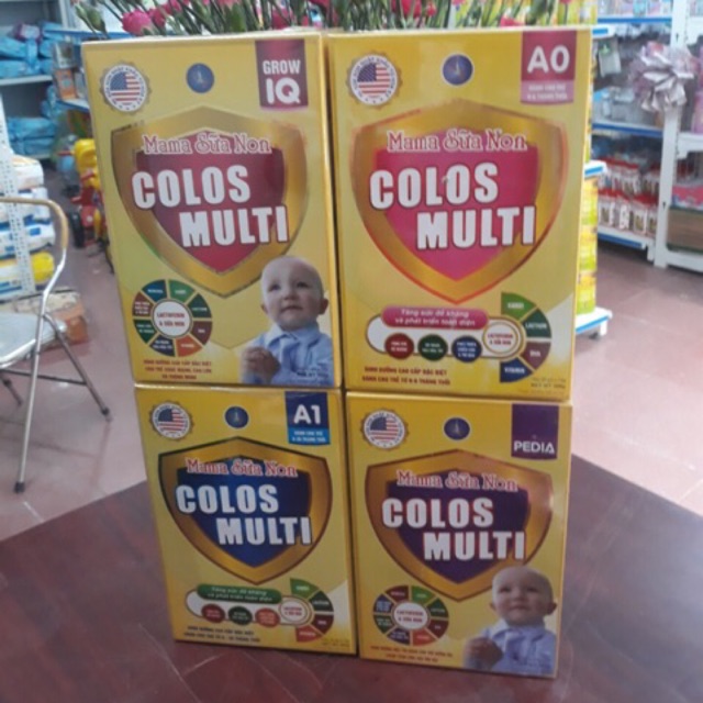 Sữa non Colos multi Pedia 350g date mới