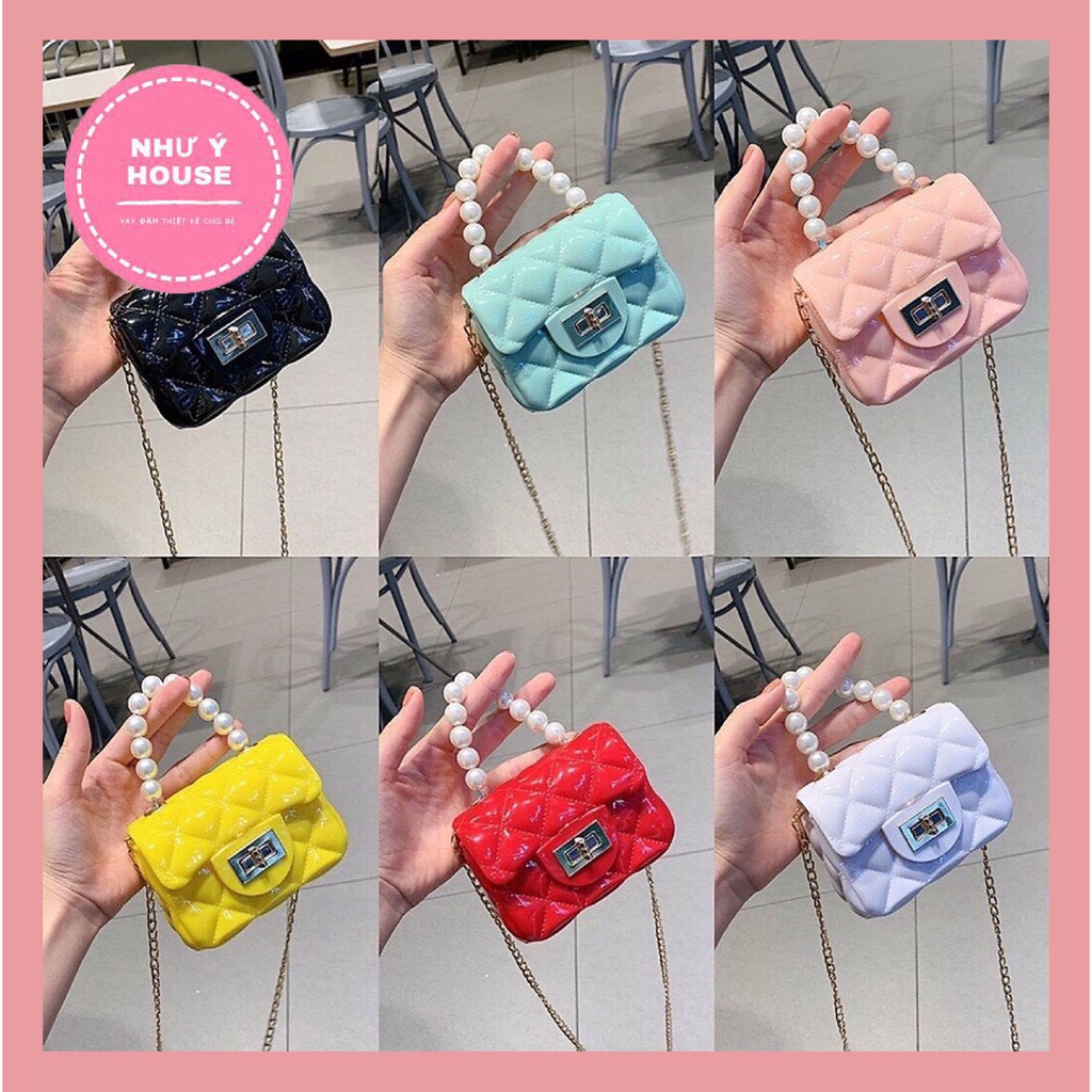 💞FREESHIP💞NHƯ Ý HOUSE'S - Túi xách quai ngọc mini cho bé - Phụ kiện trẻ em 💝