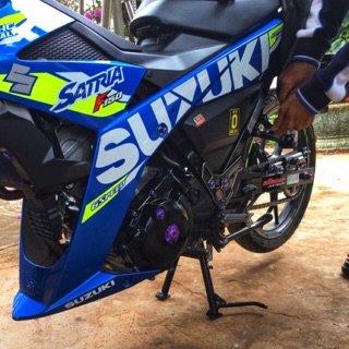 Bộ mâm lửa titan cho satria raider fi