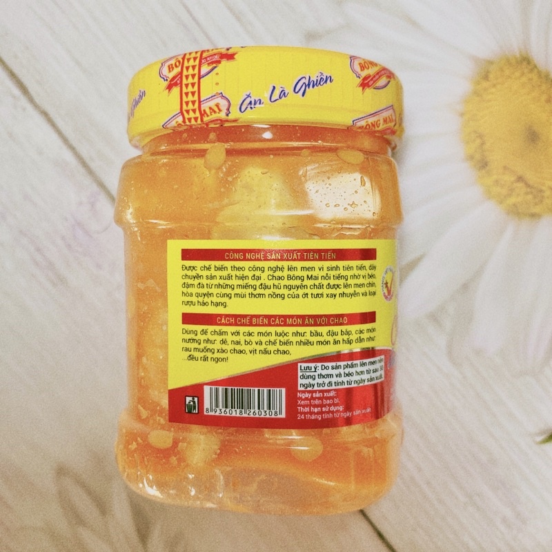 Chao Bông Mai vàng nhí 170g