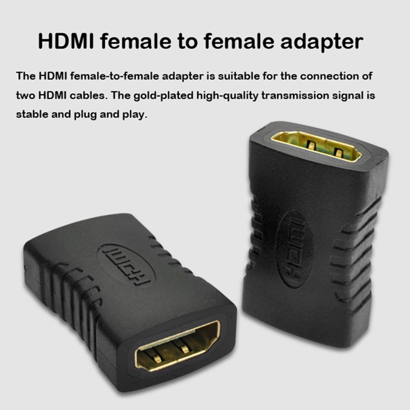 Đầu Chuyển Đổi HDMI Female Sang Female HD 1080P Nối Dài Thẳng