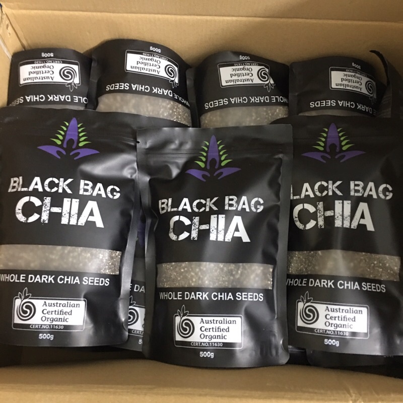 HẠT CHIA ĐEN ÚC BLACK BAG CHIA 500G