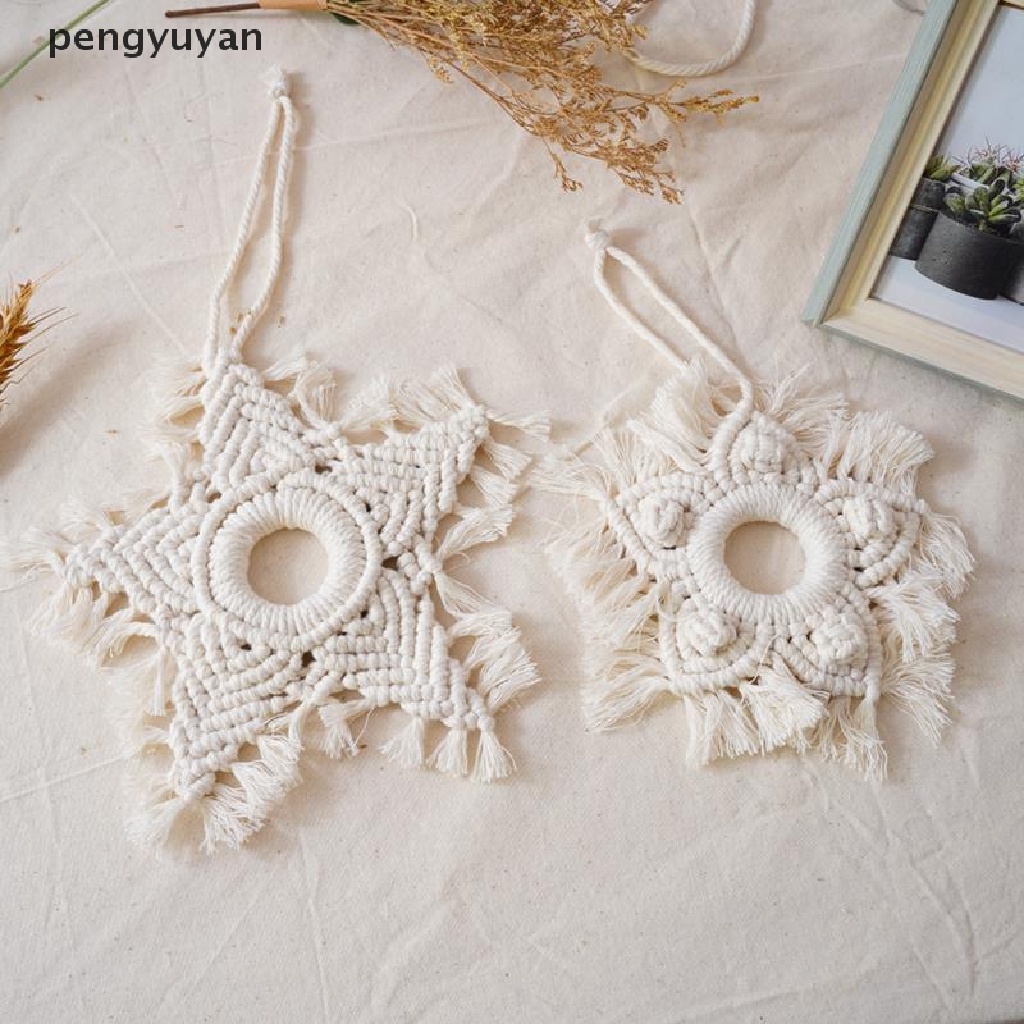 [pengyuyan] Mặt Dây Chuyền Thủ Công Phong Cách Bohemian Treo Trang Trí [Mới]
