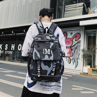 BALO TÚI LÍNH NAM NỮ HỌC SINH SINH VIÊN PHONG CÁCH HÀN QUỐC CÁ TÍNH SÀNH ĐIỆU XL9881