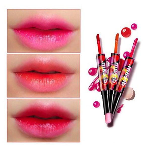 SON 2 IN 1 MISTINE DREAM LIP & TINT (NO.01 - PINK , NO.02 - ORANGE , NO.03 - RED) 4.7 G